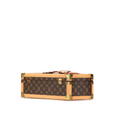 ルイ ヴィトン 22AW ディスイズノット モノグラム トランク コフレ ハンドバッグ M46132 ブラウン PVC レザー レディース LOUIS VUITTON 【中古】